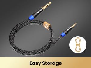 3.5mm to 1/4 cable