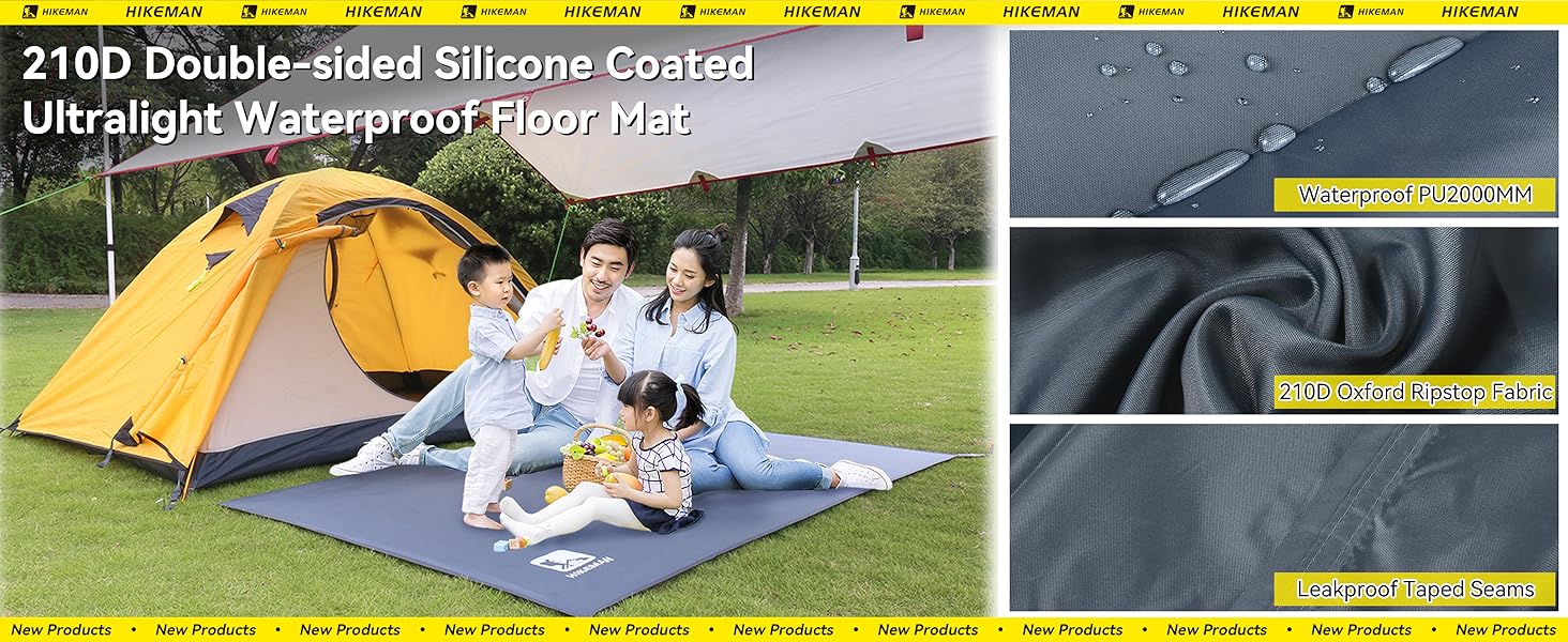 Tent Footprint - Waterproof Camping Tarp