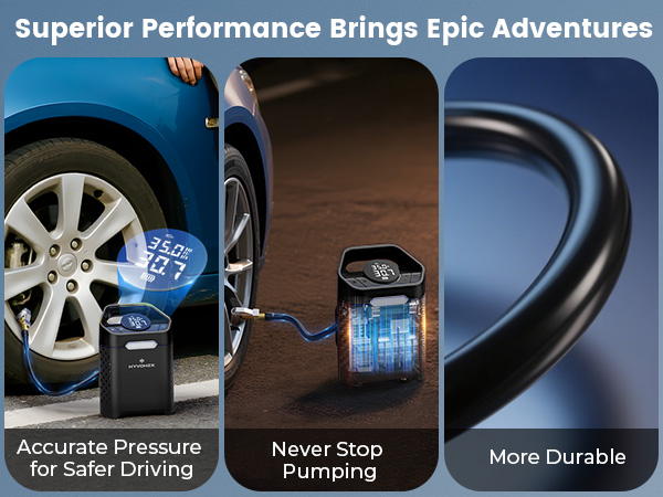  Cordless Portable Tire inflator