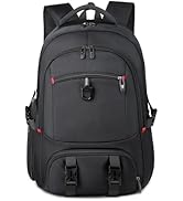 Dora &amp; Liz 40L Travel Laptop Backpack 17 inch with USB Charging Port, College Computer Backpack, ...