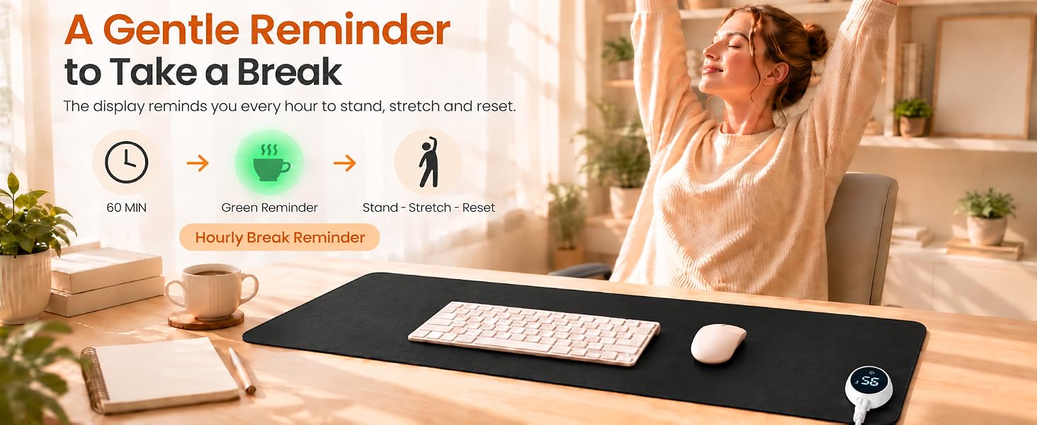 Heated Desk Pad