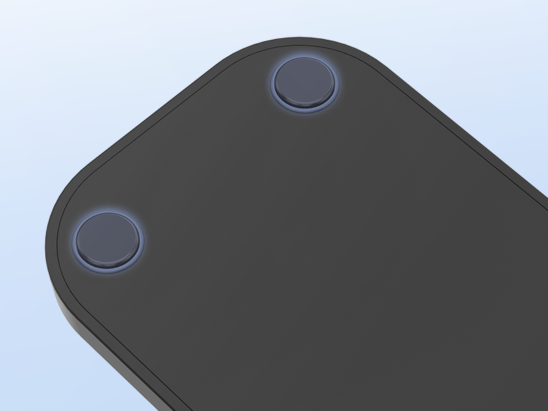 TAMOXI 2 in 1 Dual Wireless Charging Pad