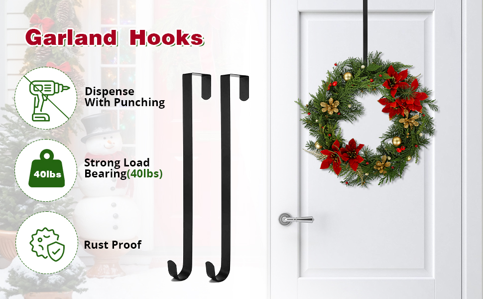 Christmas Wreath Holder