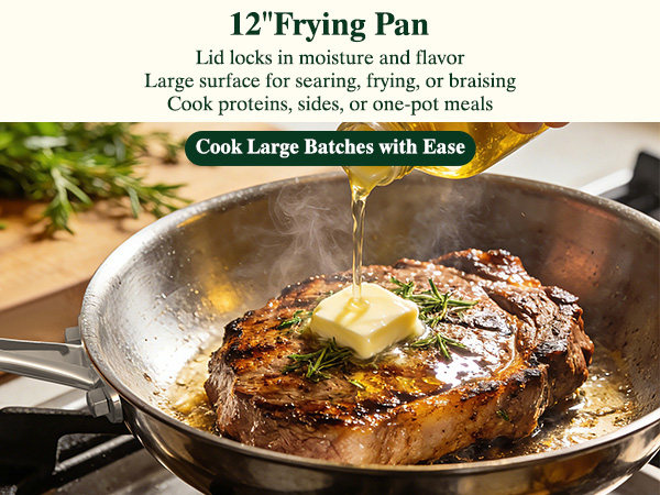 stainless steel pans