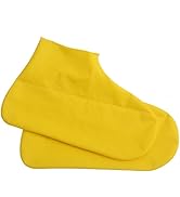 Reusable Non-Slip Rain Shoe Covers, Waterproof Overshoes for Men &amp; Women, Travel-Friendly Protect...