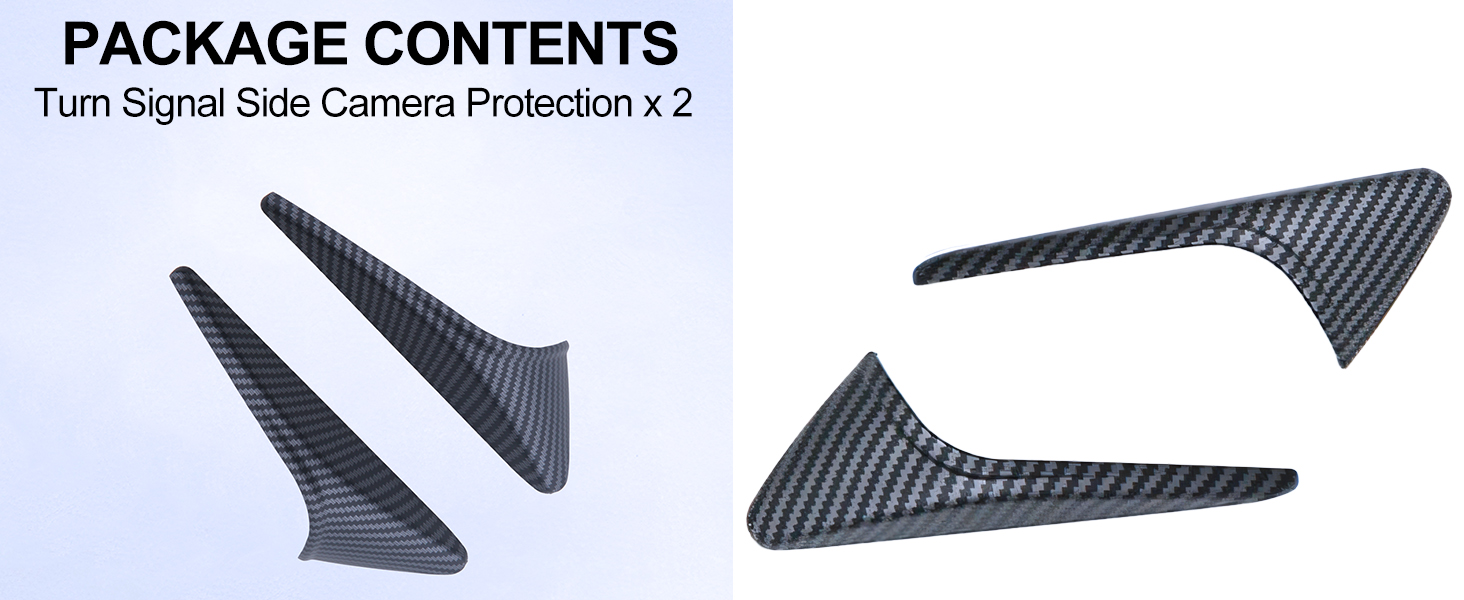 2PCS Side Camera Protection Cover for Tesla Model Y Juniper &amp;amp; Model 3 Highland 2026 2025