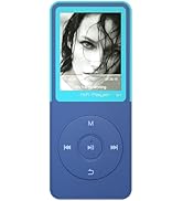 Tengsen Mp3 Player with Bluetooth,Music Player,Fm Radio,Video,Recording,Photo View,E-Book,HiFi So...