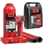 DNA MOTORING 2 tons / 4409.2 lbs Lifting Automotive Welded Hydraulic Bottle Jack for Repair Vehic...