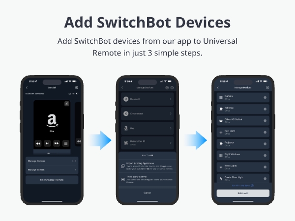 SwitchBot Multi-Use Smart Universal Remote Control