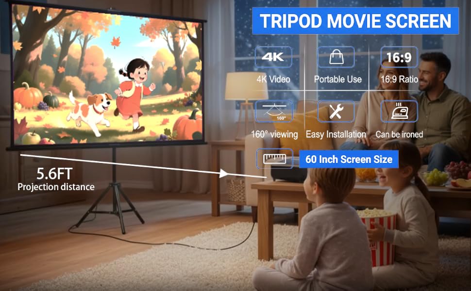 portable child movie night