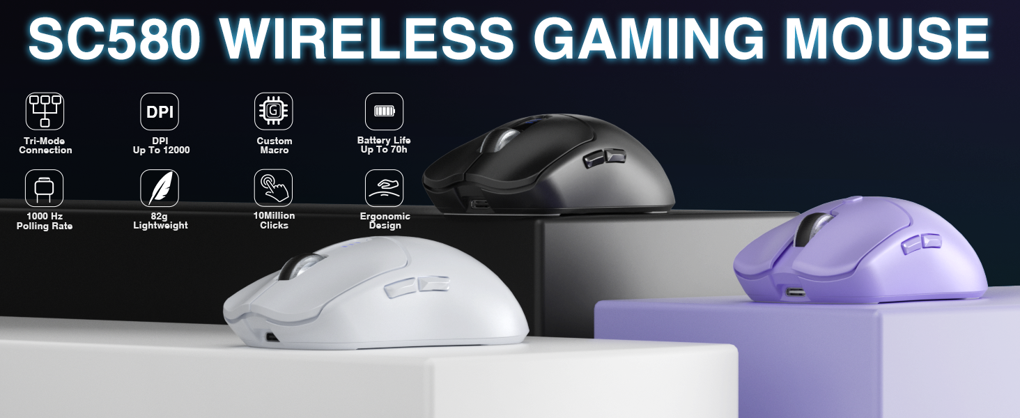 wireless gaming mouse