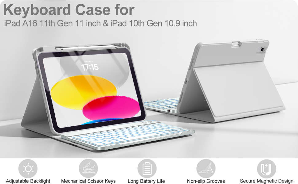 ipad 11th generation case with keyboard