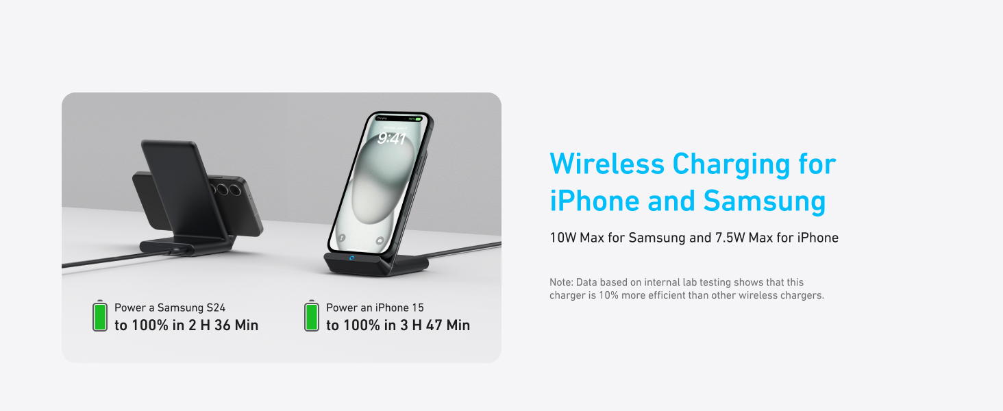 wireless charging for iphone and samsung