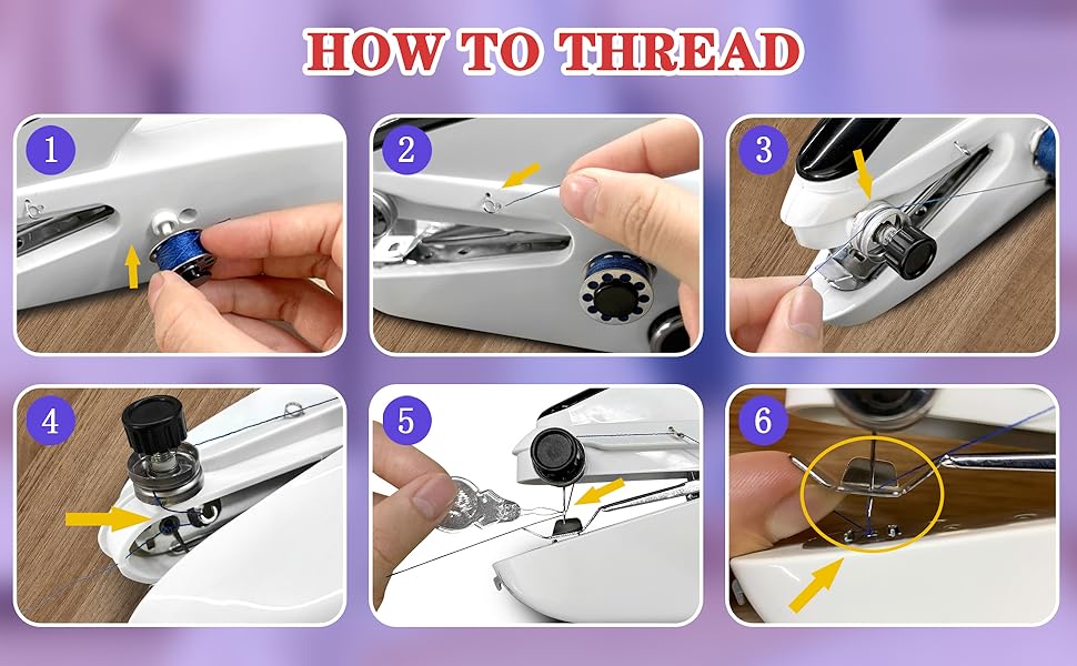 Portable Handheld Sewing Machine Versatile Usage Scenarios: The handheld sewing machine