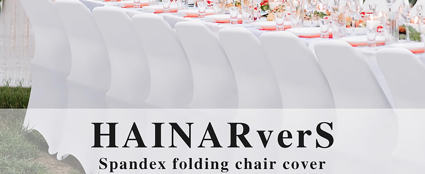 Stretch Spandex Folding Chair Covers