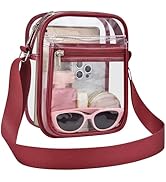USPECLARE Clear Bag for Stadium Events Clear Messenger Bag for Men and Women