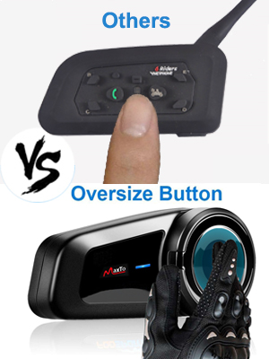  Ultra Big Button, Easy Operation with Gloves 