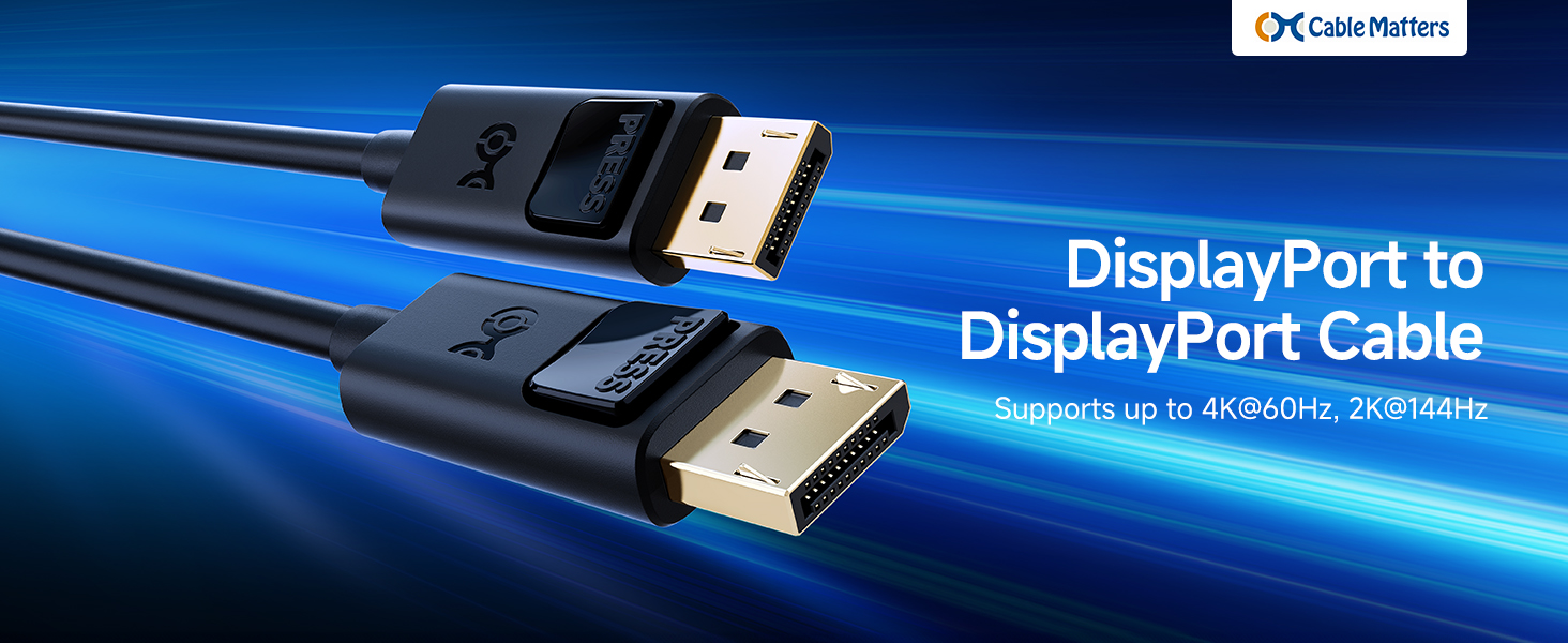 4K DisplayPort Cable