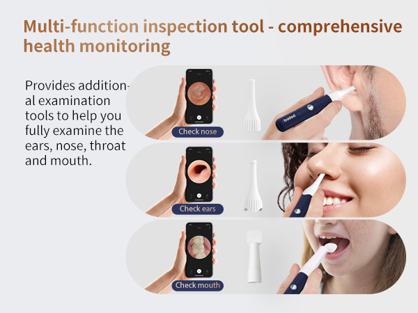 ear cleaner with camera and light