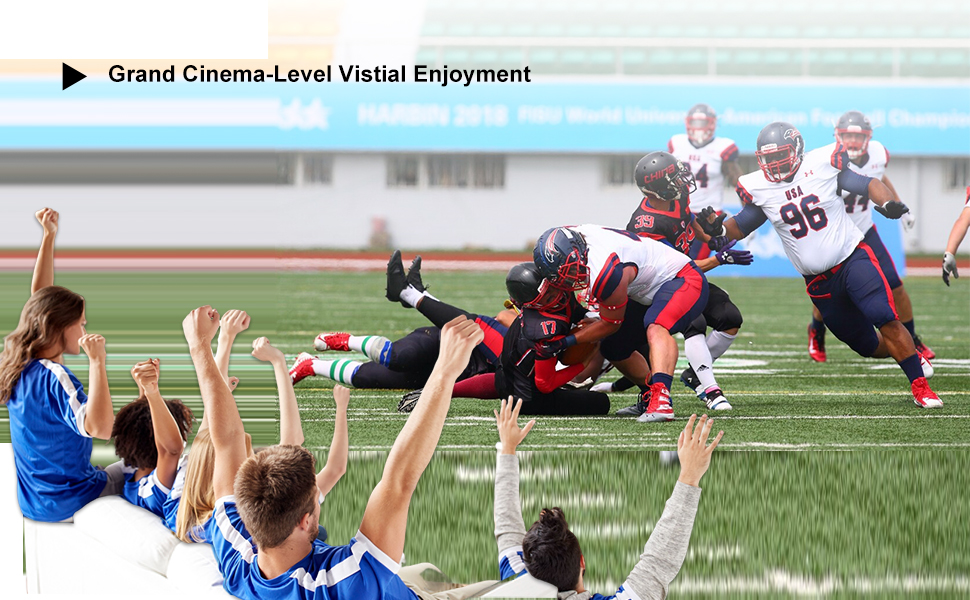 Grand Cinema-Level Vistial Enjoyment