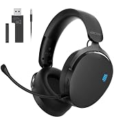 Acer Gaming Headset with Aluminum Frame for PS5, PS4, PC, Switch - JetBlack | Tri-Mode(2.4GHz/Blu...