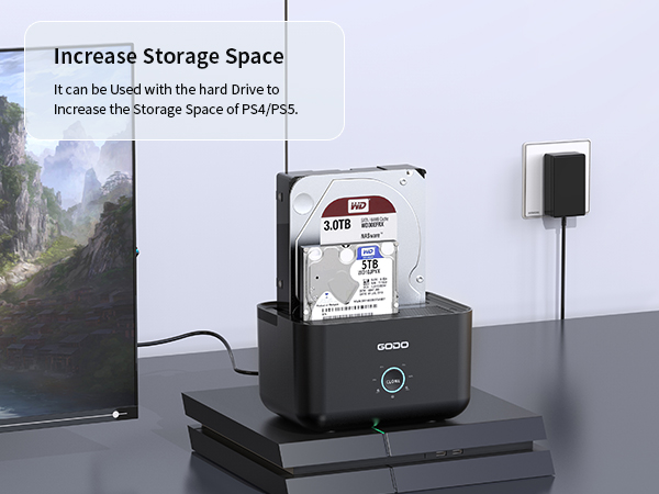 external hard drive docking station 3.5