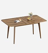 VASAGLE MAEZO Collection - Extendable Dining Table for 4/6/8, Kitchen Table with Tapered Legs, Cu...