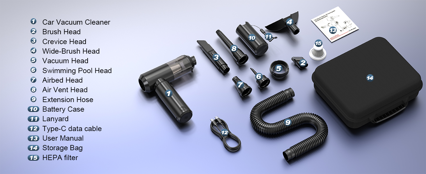 hand vacuum cordless rechargeable