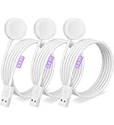 3Pack Upgraded for Apple Watch Charger Fast Charging Cable Compatible with iWatch Charger Wireles...