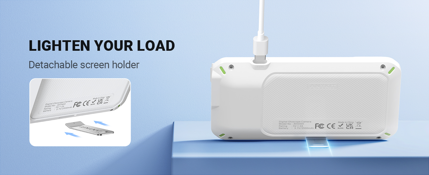  Digital Otoscope with Gyroscope