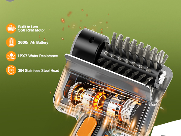 electric bbq grill brush