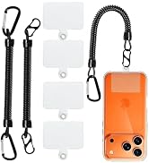 Fofvccv 2 Pack Anti Theft Phone Tether for Hiking Travel Outdoor | Retractable Stretchy Phone Wri...