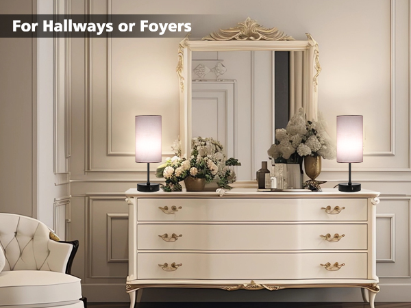 It can be used as ambient lights or suitable for bedroom, bedside table, office, hotel, etc.