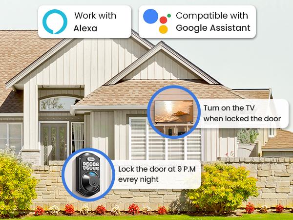 digital door lock with keypad set