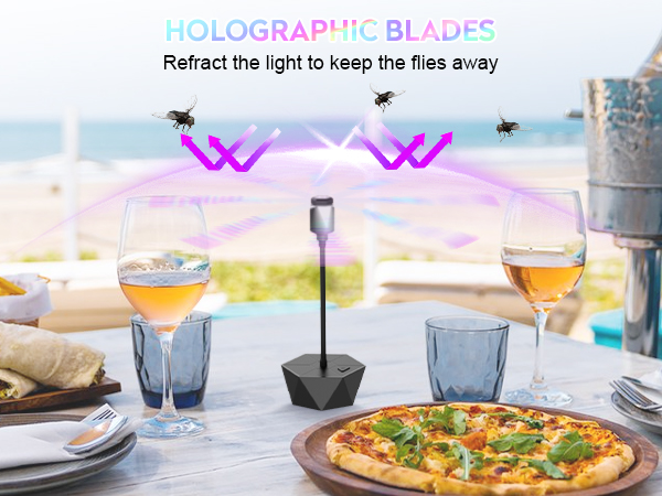 Holographic Blades