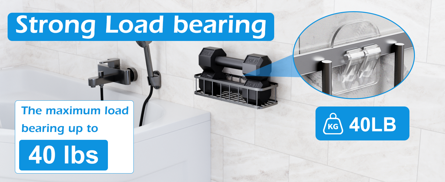 shower shelf adhesive