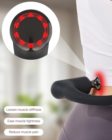 massage gun with heat