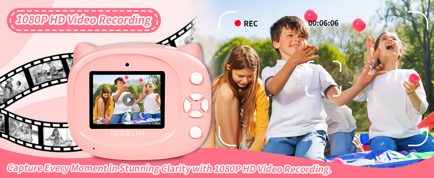 1080P HD Video Recording Capture Every Moment in Stunning Clarity with 1080P HD Video Recording.