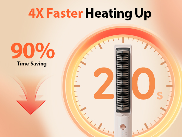 hair straightener brush