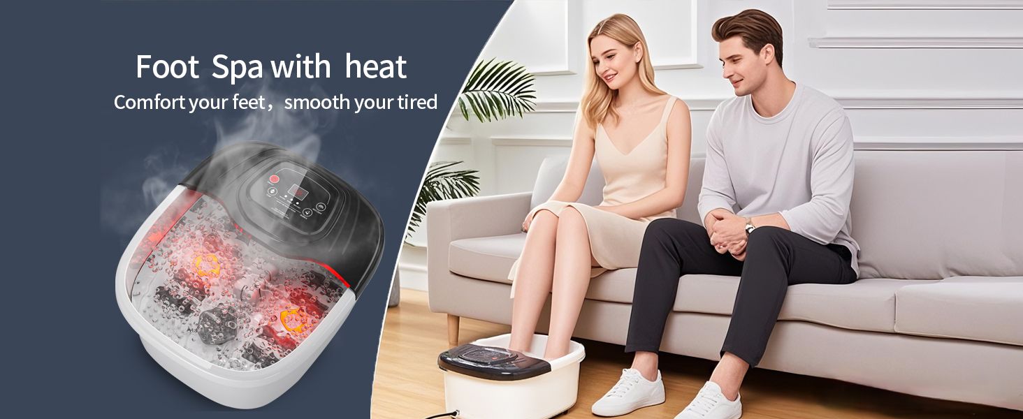 foot spa with heat