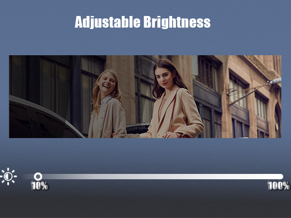 adjustable brightness