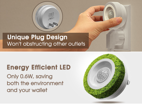 energy saving night light