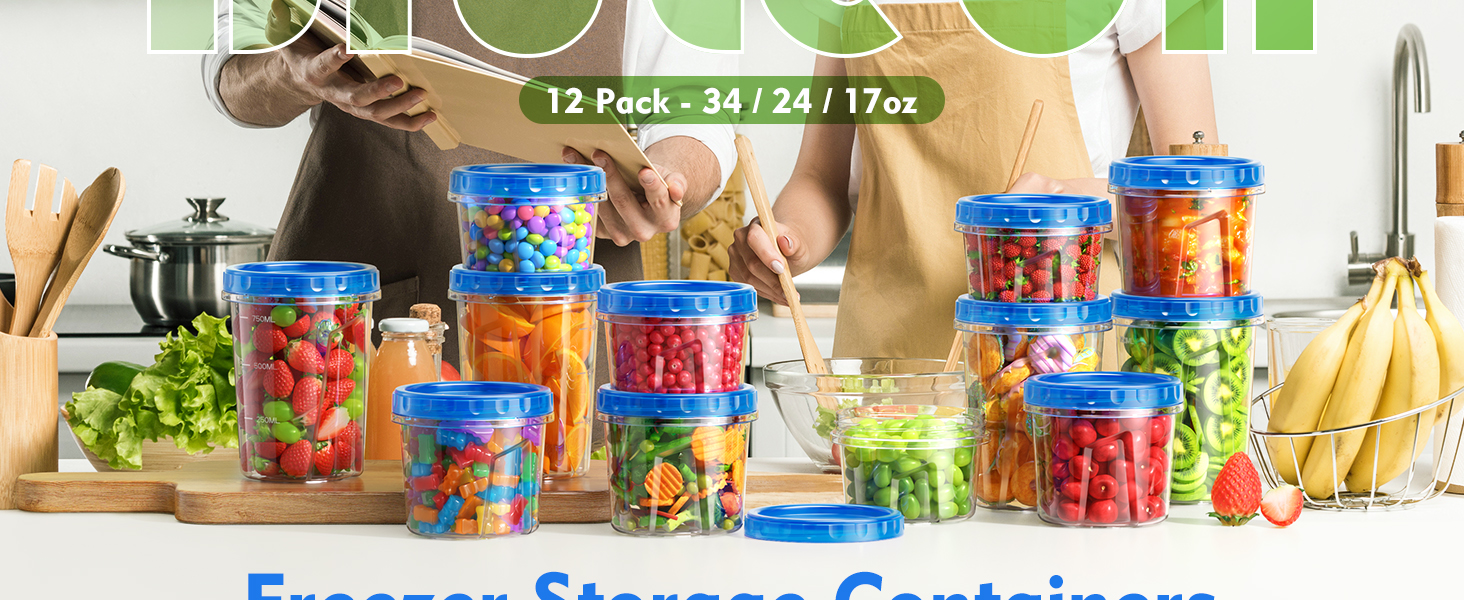 Food Storage Containers with Lids