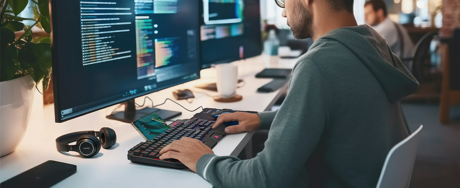Keyboard and mouse for daily work