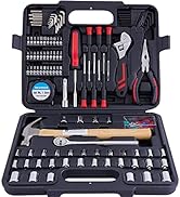 149 Piece MECHMAX Home Repair Tool Set with Tool Box Storage Case, for Household, Garage, Car, Ap...