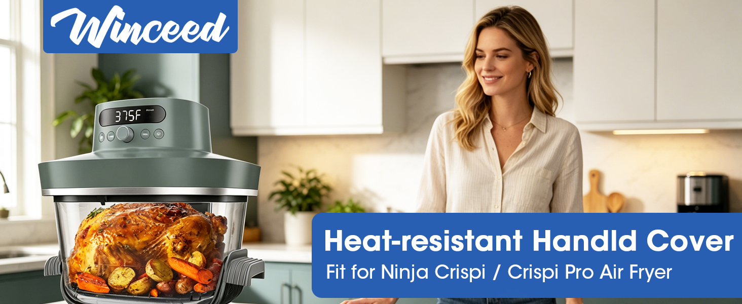 ninja crispi silicone handle cover
