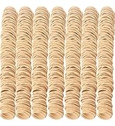 AIWOQI Rubber Bands size #10 rubber band 760 pcs Elastic Rubber Band 1 inch Light brown #10 rubbe...