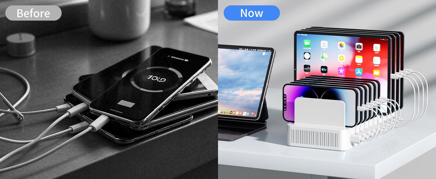 tablet charging station