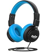 gorsun Kids Headphones, 85dB/94dB Volume Limited, Wired Headphones with Mic, Sharing Function, Ad...