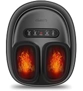 CuPiLo Foot Massager with Heat for Neuropathy - [2026 Upgraded], Shiatsu Feet Massager FSA Eligib...